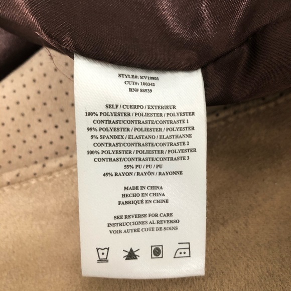 Kut from the Kloth xSmall faux Suede draping Vest - Picture 7 of 7